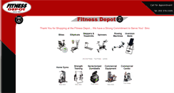 Desktop Screenshot of fitnessdepot.net